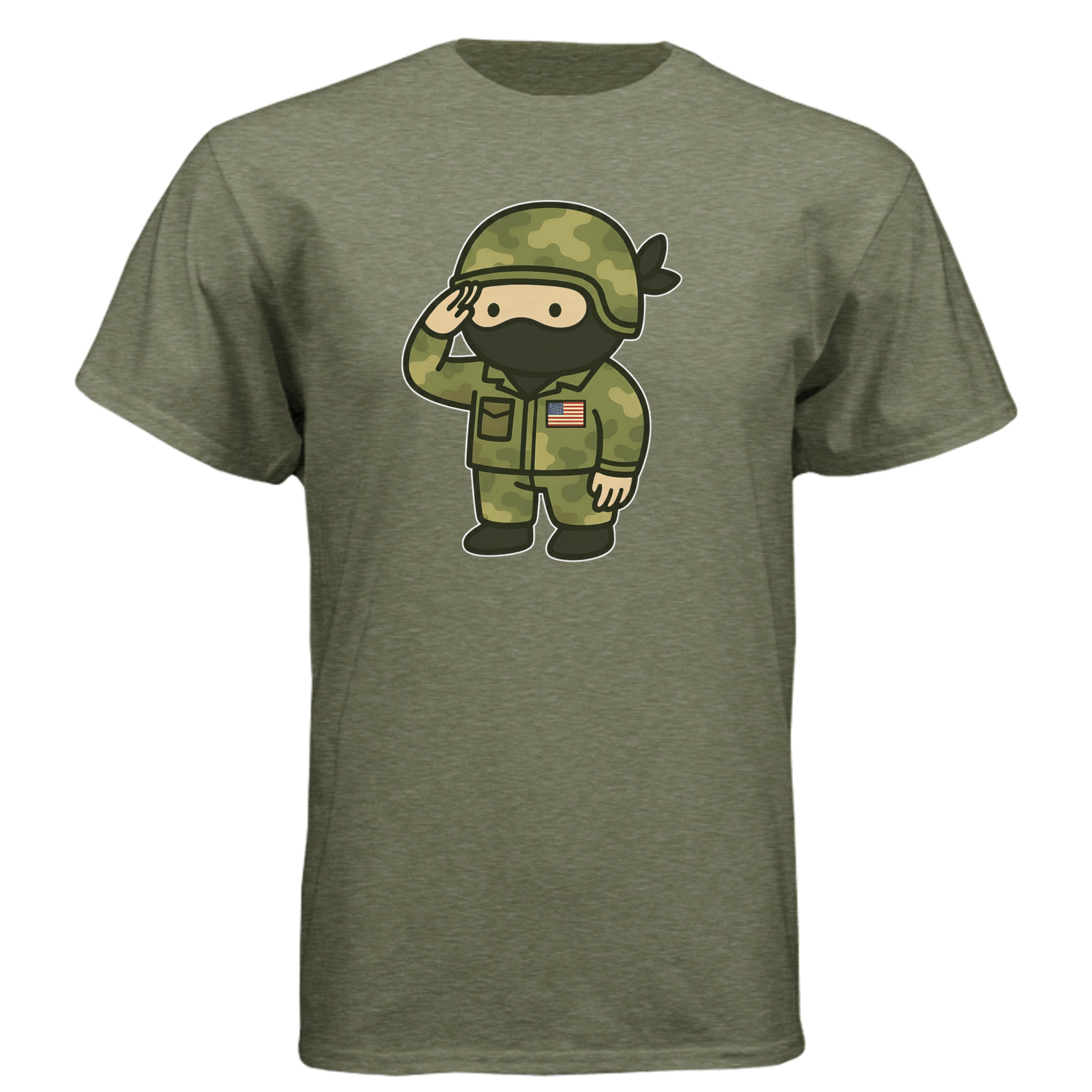MILITARY GREEN - 6010 - FRONT